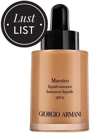 armani liquid bronzer dupe